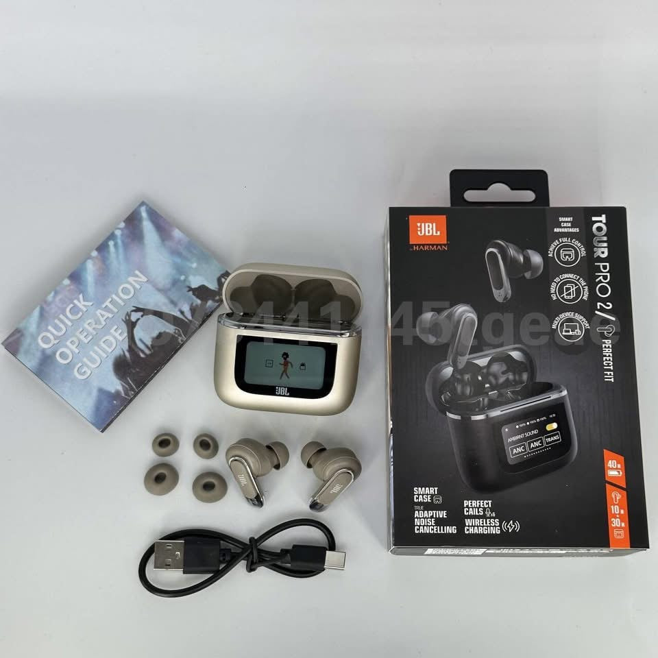 JBL Tour Pro 2 – L'innovation audio ultime au creux de l’oreille